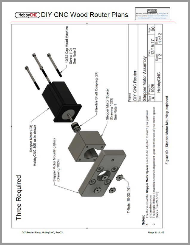 HobbyCNC DIY CNC Router Plans