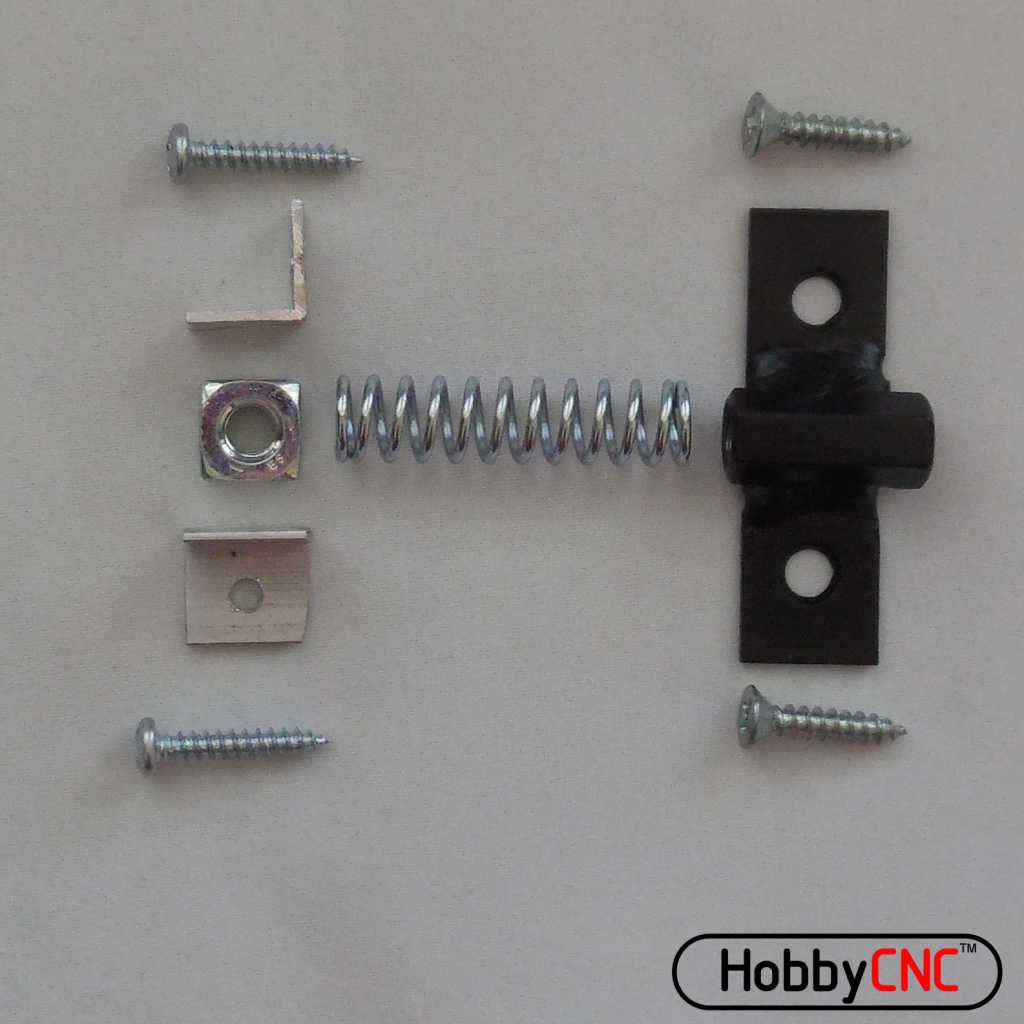 Axis drive nut with anti backlash