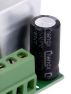 Figure 2 - Cheap, crap electrolytic capacitor