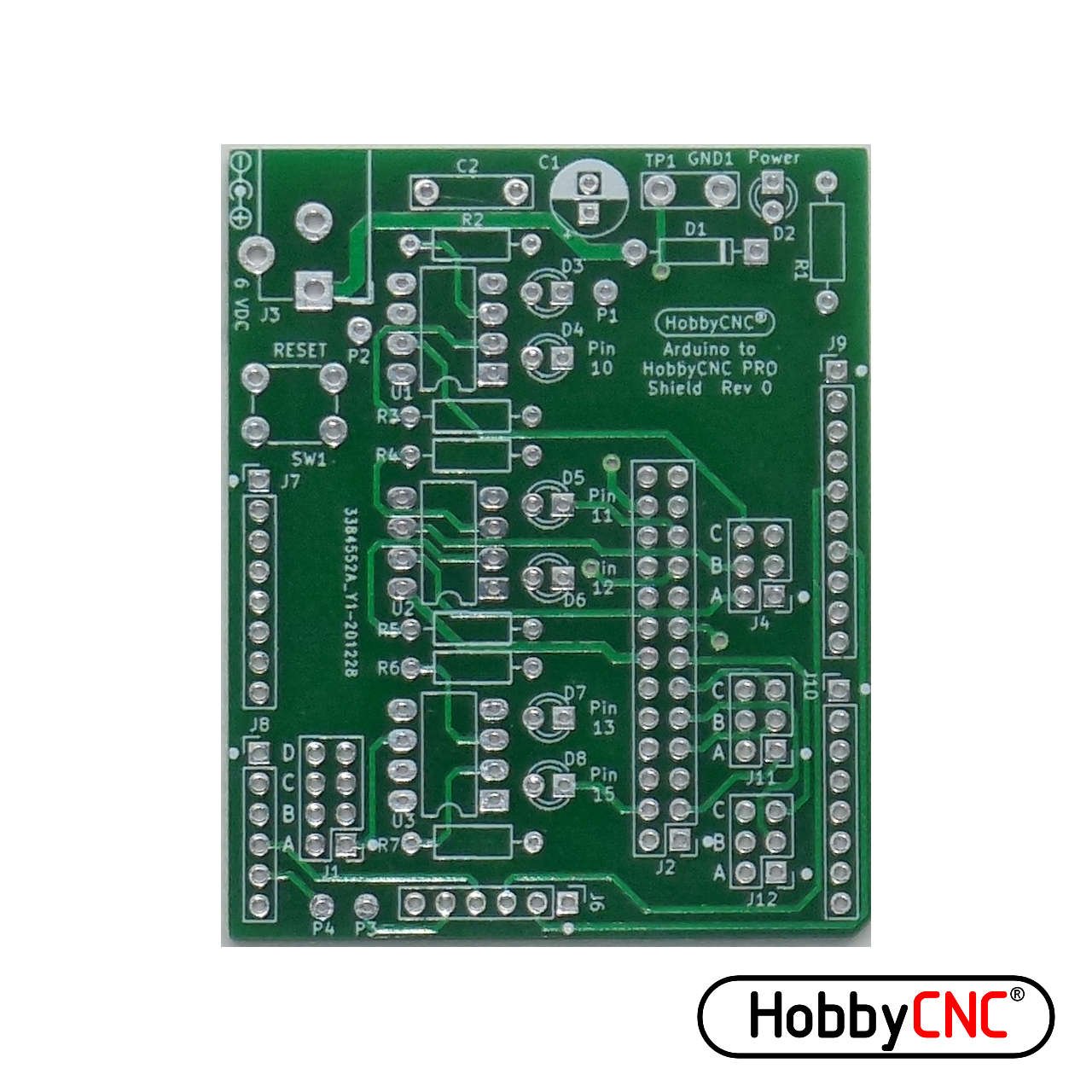 Arduino UNO to HobbyCNC PRO Shield Kit