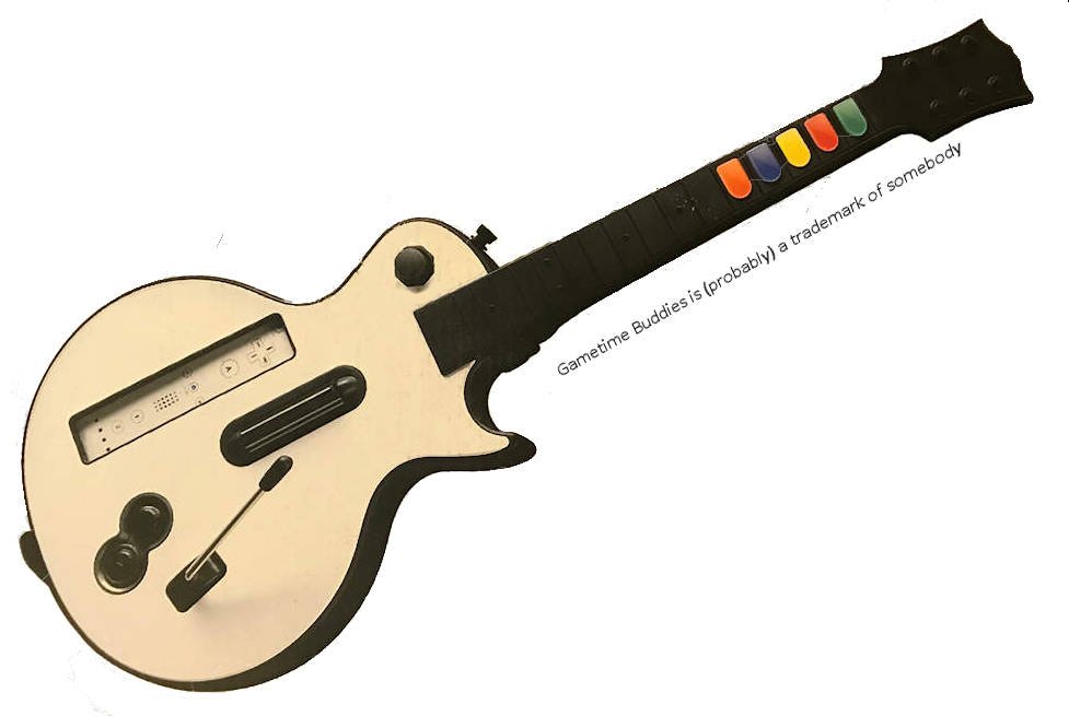 Gametime_Buddies Guitar RedOctaine Kramer Streiker fpr PS2