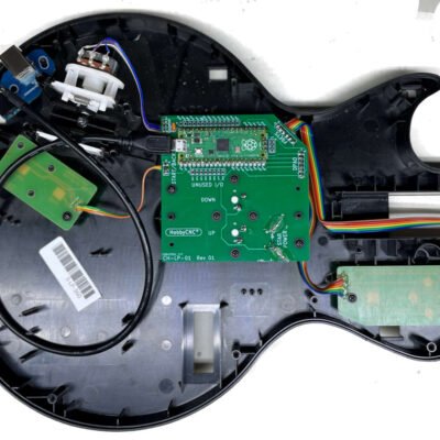 Clone Hero Upgrade Kit. Easy DIY. For Guitar Hero Les Paul Xbox.