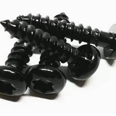 Screw, M3 x 10 mm, Torx head, black